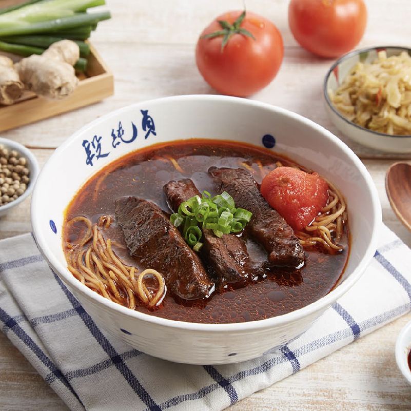 Tomato Beef Shank Noodle Soup